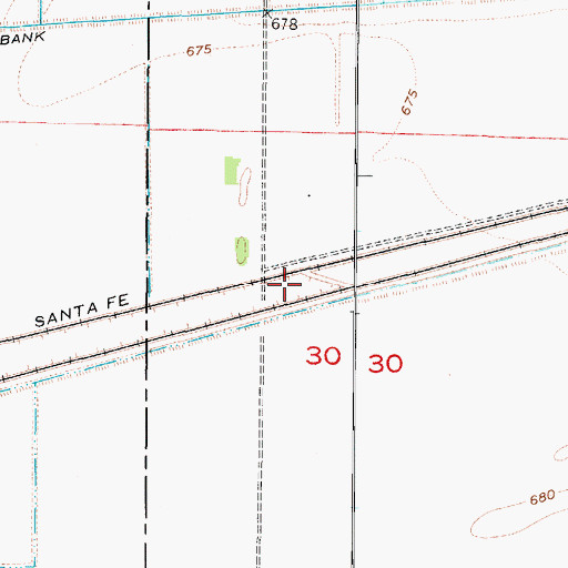 Topographic Map of Nimrod (historical), MO