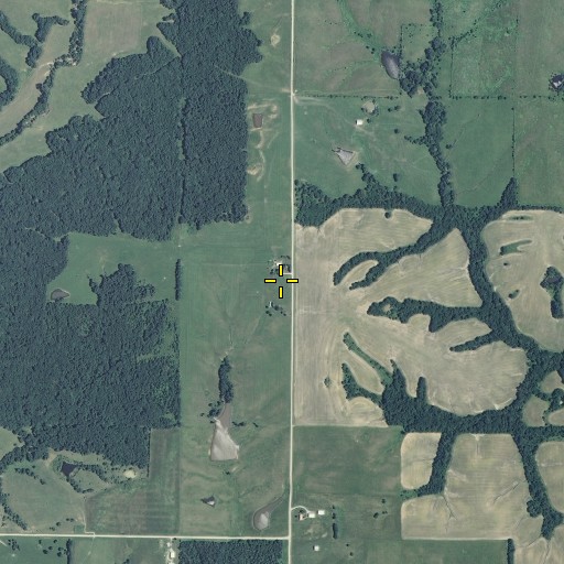 Aerial/Satellite Image of Bolton Post Office, MO
