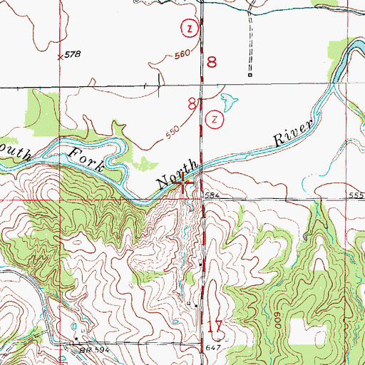Topographic Map of Gottman Dam, MO