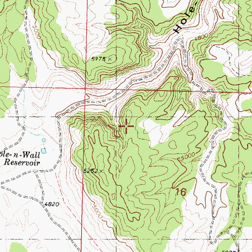 Topographic Map of Main Street Valley, AZ