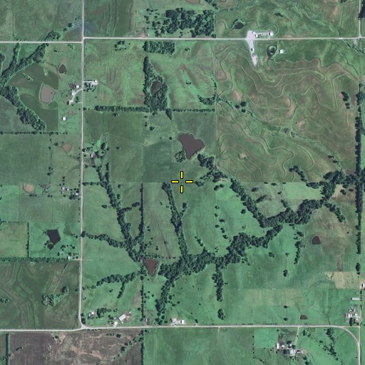 Aerial/Satellite Image of Robert Russ Dam, MO