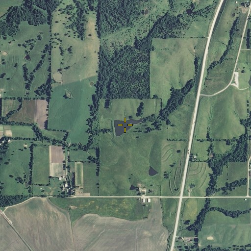 Aerial/Satellite Image of Whitt Lake, MO