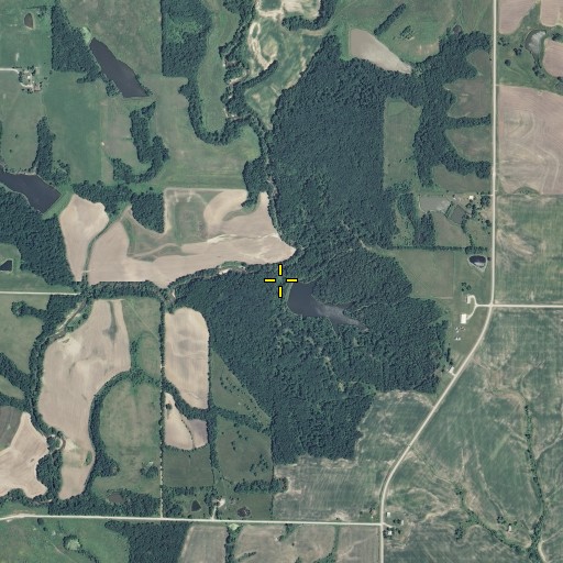 Aerial/Satellite Image of Marion Lake Dam, MO
