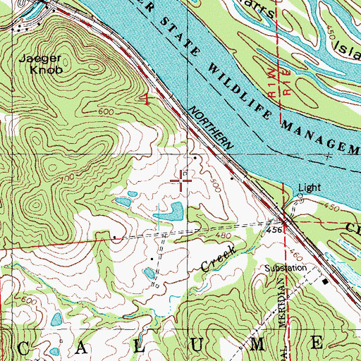 Topographic Map of Mononame 149 Dam, MO