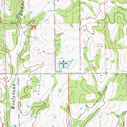 Topographic Map of Schlueter - Heddinger Lake, MO