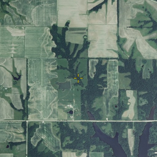 Aerial/Satellite Image of Simmons Lake Dam, MO