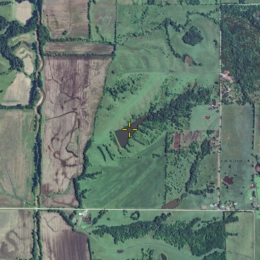 Aerial/Satellite Image of Constable Lake, MO