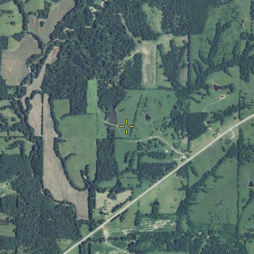 Aerial/Satellite Image of King Lake Dam, MO