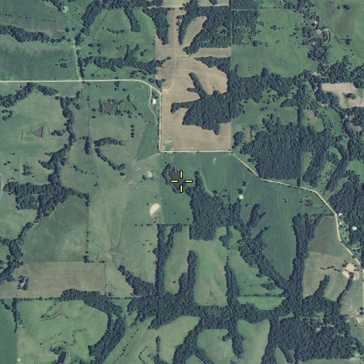 Aerial/Satellite Image of Allen Dam, MO