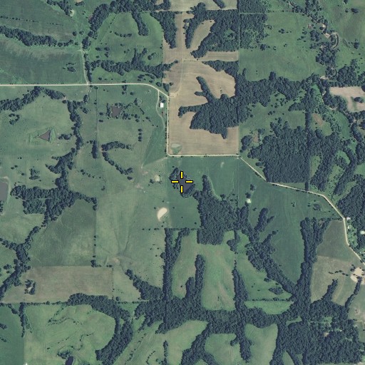 Aerial/Satellite Image of Allen Pond, MO