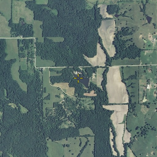 Aerial/Satellite Image of McDonnal Lake Dam, MO