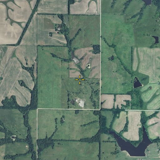 Aerial/Satellite Image of Harcomo/Johnson Dam Lt-80, MO