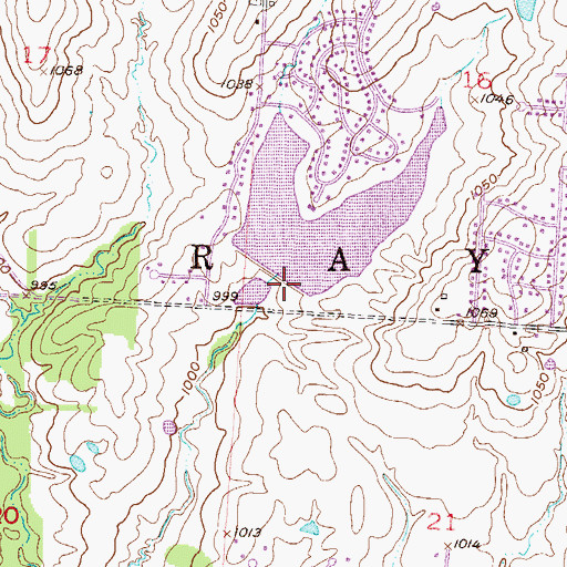 Topographic Map of Silverlake Enterprizes Lake Dam, MO