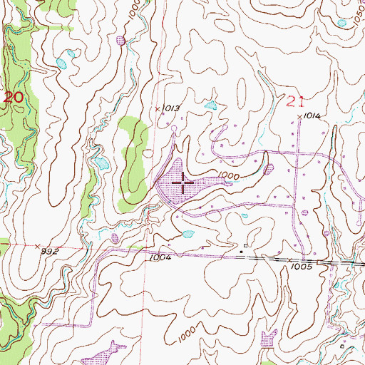 Topographic Map of Welborn Development Incorporated Lake, MO