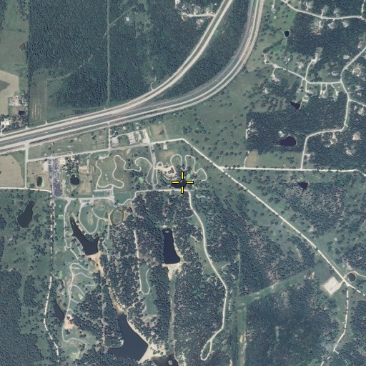 Aerial/Satellite Image of Circle Lake Dam, MO