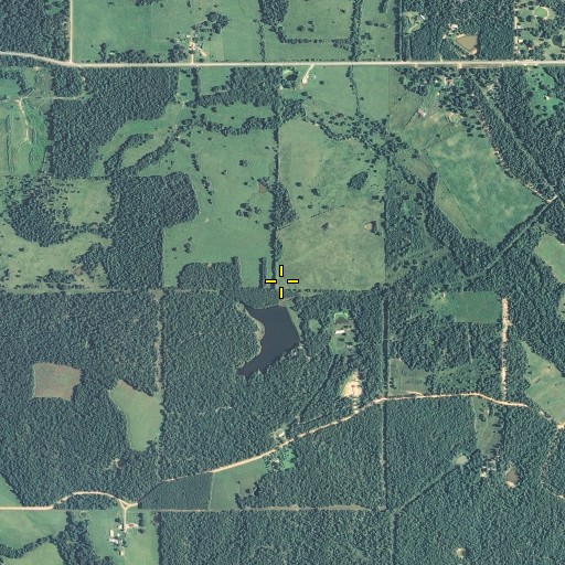 Aerial/Satellite Image of Nuwer Lake Dam, MO
