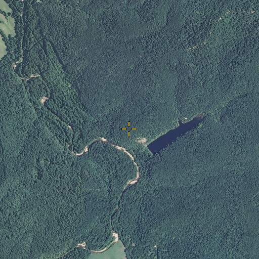 Aerial/Satellite Image of Timberlane Lake Dam, MO