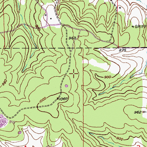 Topographic Map of Frerichs Lake Section 4 Dam, MO