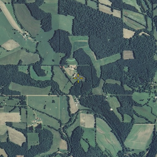 Aerial/Satellite Image of Lee Gade Dam, MO