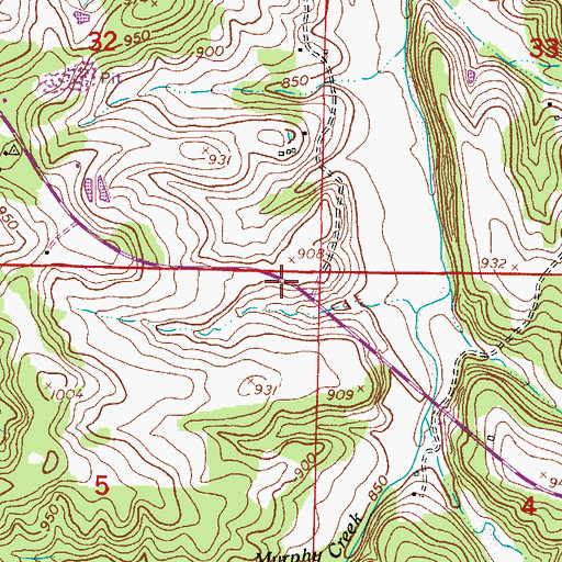 Topographic Map of Atkisson Lake Dam, MO