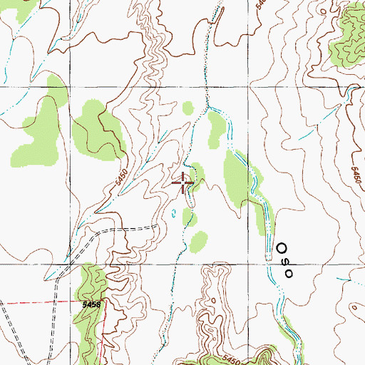 Topographic Map of Manuel Seep Draw, AZ