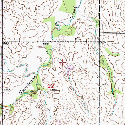 Topographic Map of Galbecht Lake Dam, MO
