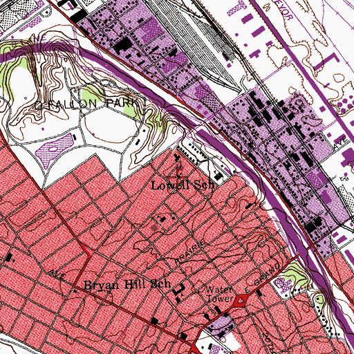 Topographic Map of Saint Jacobs Church, MO