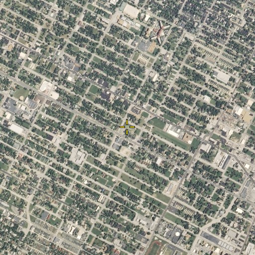 Aerial/Satellite Image of Riddick School, MO