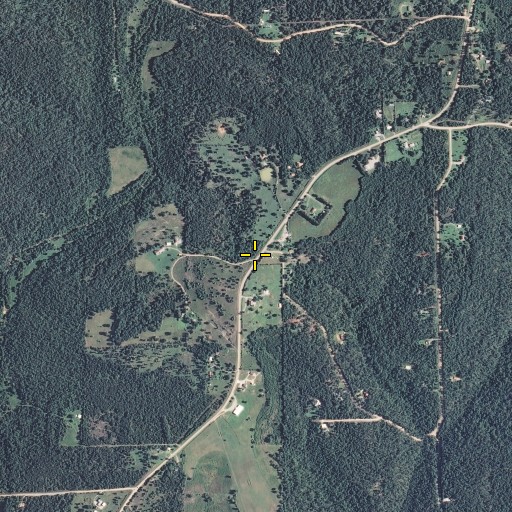 Aerial/Satellite Image of Clarkridge, AR