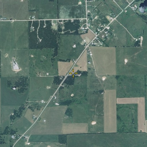 Aerial/Satellite Image of Township of Sherrill, MO
