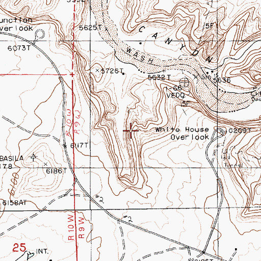 Topographic Map of Maos Trail, AZ