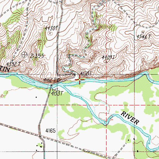 Topographic Map of Nixon Gulch, MT