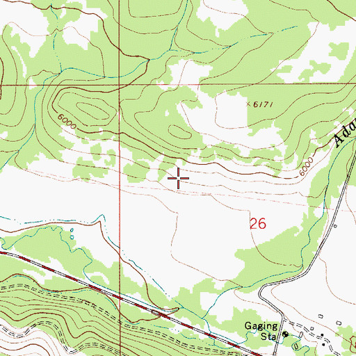Topographic Map of Wolsey, MT