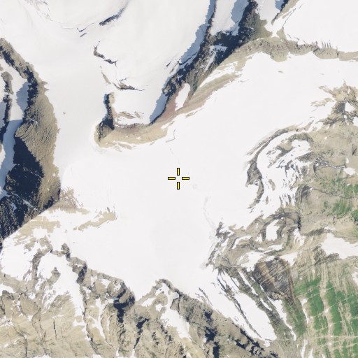 Aerial/Satellite Image of Pumpelly Glacier, MT