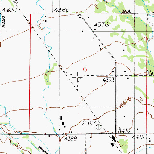 Topographic Map of Belgrade Junction, MT