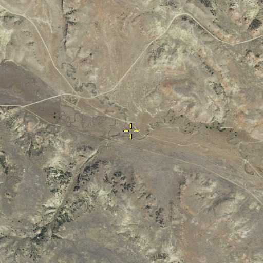 Aerial/Satellite Image of Black Eagle Fork, MT