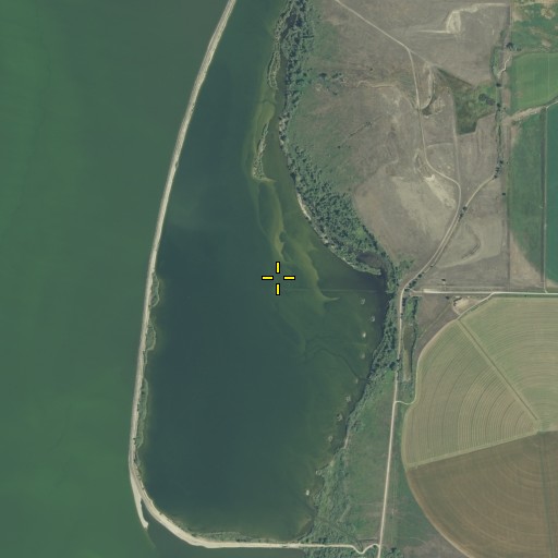 Aerial/Satellite Image of Canton School (historical), MT