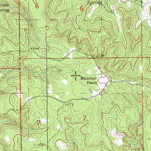Topographic Map of Capitol Rock, MT