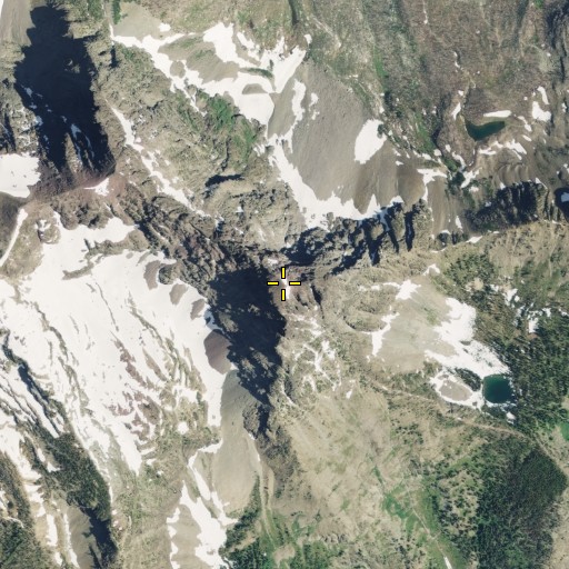 Aerial/Satellite Image of Church Butte, MT