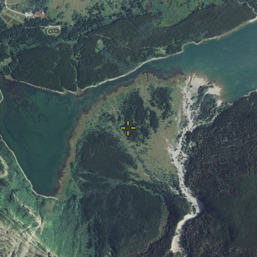 Aerial/Satellite Image of Cracker Flats, MT
