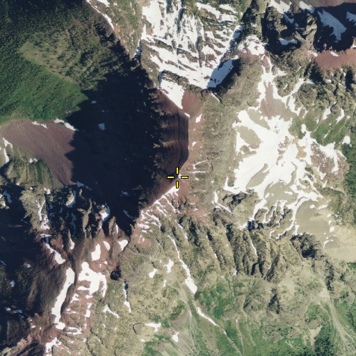 Aerial/Satellite Image of Mount Despair, MT