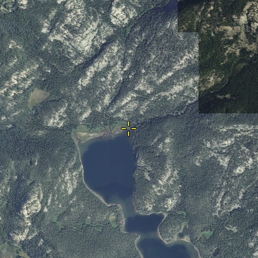 Aerial/Satellite Image of Farley Creek, MT