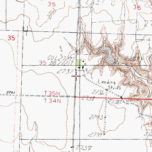 Topographic Map of Forks, MT