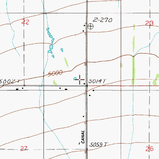 Topographic Map of Fowler School (historical), MT