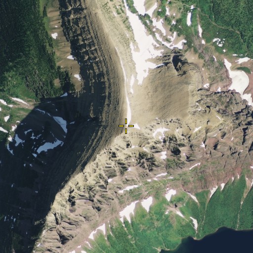 Aerial/Satellite Image of Mount Helen, MT
