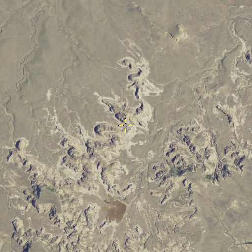 Aerial/Satellite Image of Hell Gate, MT