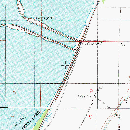 Topographic Map of Irish Ditch, MT