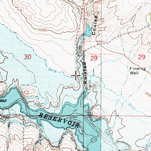Topographic Map of Kolstad Coulee, MT