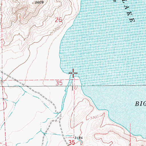 Topographic Map of Lepleys Creek, MT