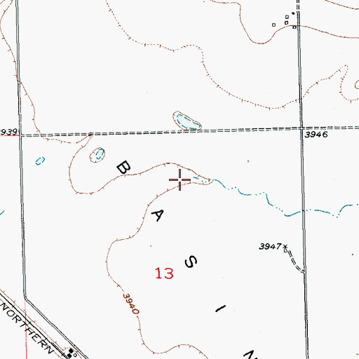 Topographic Map of Lost Creek, MT